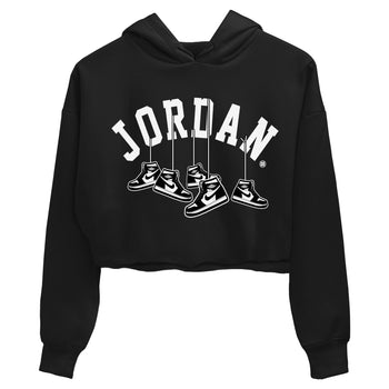 Jordan 1 Black White Sneaker Match Tees Hanging Sneakers Sneaker Tees Jordan 1 Black White Sneaker Release Tees Women's Shirts