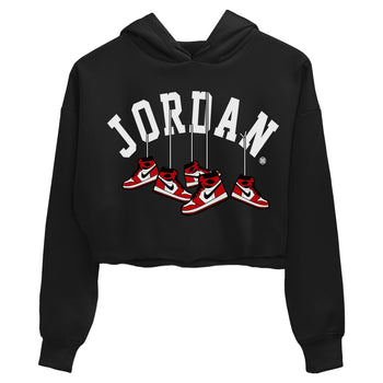 Jordan 1 Chicago Sneaker Match Tees Hanging Sneakers Sneaker Tees Jordan 1 Chicago Sneaker Release Tees Women's Shirts