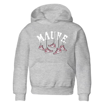 Air Jordan 1 Mauve shirt to match jordans Hanging Sneakers sneaker matching t-shirt Jordan 1 High OG Mauve SNRT Sneaker Release Tees Baby Toddler Heather Grey 2 T-Shirt