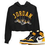 Jordan 1 Taxi Sneaker Match Tees Hanging Sneakers Sneaker Tees Jordan 1 Taxi Sneaker Release Tees Women's Shirts