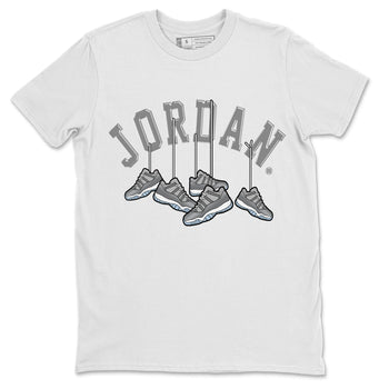 Jordan 11 Cool Grey Sneaker Match Tees Hanging Sneakers Sneaker Tees Jordan 11 Cool Grey Sneaker Release Tees Unisex Shirts