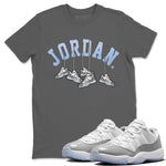 Air Jordan 11 White Cement Sneaker Match Tees Hanging Sneakers Sneaker Tees Air Jordan 11 Cement Grey Sneaker Release Tees Unisex Shirts Cool Grey 1