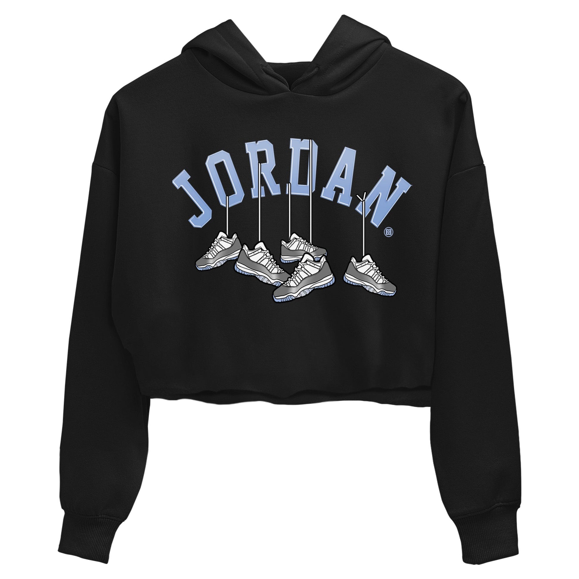 Air Jordan 11 White Cement Sneaker Match Tees Hanging Sneakers Sneaker Tees Air Jordan 11 Cement Grey Sneaker Release Tees Women's Shirts Black 2