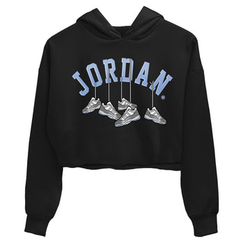 Air Jordan 11 White Cement Sneaker Match Tees Hanging Sneakers Sneaker Tees Air Jordan 11 Cement Grey Sneaker Release Tees Women's Shirts Black 2