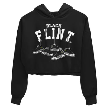 Air Jordan 13 Black Flint Sneaker Match Tees Hanging Sneakers Sneaker Tees Air Jordan 13 Retro Black Flint Sneaker Release Tees Women's Shirts Black 2