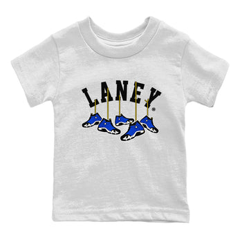 Air Jordan 14 Laney Sneaker Match Tees Hanging Sneakers Sneaker Tees Jordan 14 Laney Sneaker Release Tees Kids Shirts White 2