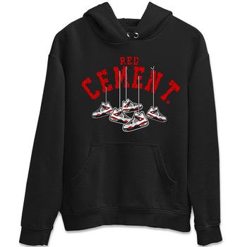Air Jordan 4 Red Cement Sneaker Match Tees Cherry Hanging Sneakers Sneaker Tees Air Jordan 4 Red Cement Sneaker Release Tees Unisex Shirts Black 2