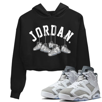Jordan 6 Cool Grey Sneaker Match Tees Hanging Sneakers Sneaker Tees Jordan 6 Cool Grey Sneaker Release Tees Women's Shirts