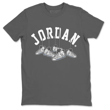 Jordan 6 Cool Grey Sneaker Match Tees Hanging Sneakers Sneaker Tees Jordan 6 Cool Grey Sneaker Release Tees Unisex Shirts