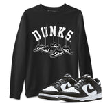 Dunk Panda Sneaker Match Tees Hanging Sneakers Sneaker Tees Dunk Panda Sneaker Release Tees Unisex Shirts