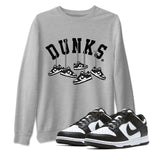 Dunk Panda Sneaker Match Tees Hanging Sneakers Sneaker Tees Dunk Panda Sneaker Release Tees Unisex Shirts