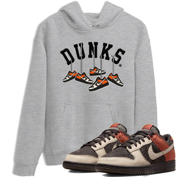 Nike Dunk Low Red Panda shirt to match jordans Hanging Sneakers sneaker tees Dunk Red Panda SNRT Sneaker Release Tees Unisex Heather Grey 1 T-Shirt