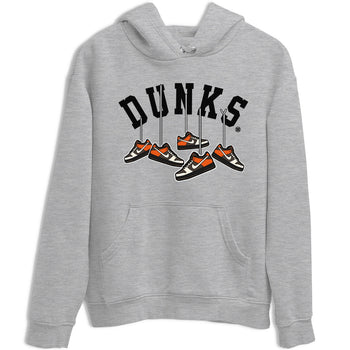 Nike Dunk Low Red Panda shirt to match jordans Hanging Sneakers sneaker tees Dunk Red Panda SNRT Sneaker Release Tees Unisex Heather Grey 2 T-Shirt
