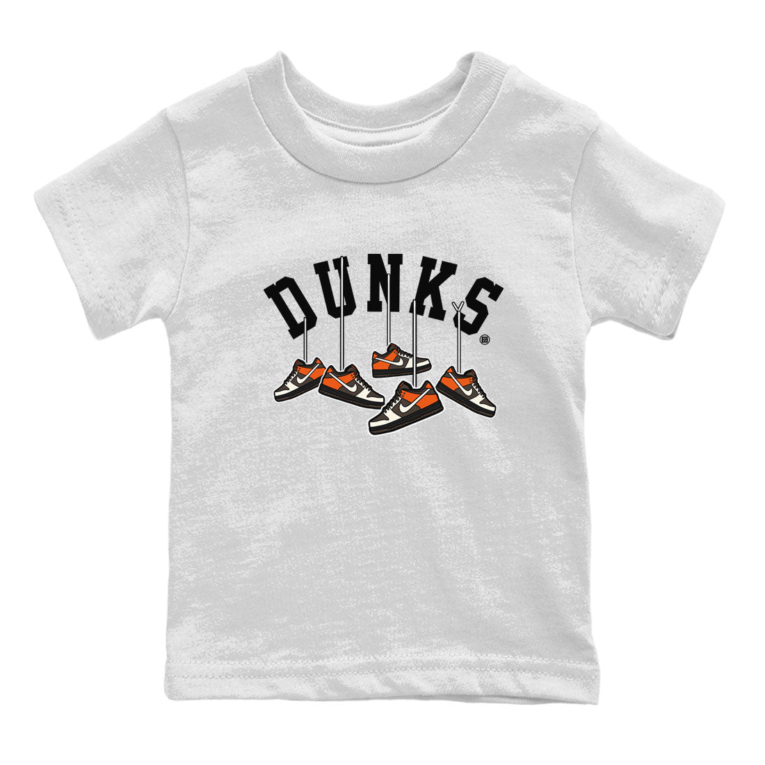 Nike Dunk Low Red Panda shirt to match jordans Hanging Sneakers sneaker tees Dunk Red Panda SNRT Sneaker Release Tees Baby Toddler White 2 T-Shirt