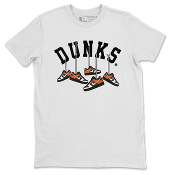 Nike Dunk Low Red Panda shirt to match jordans Hanging Sneakers sneaker tees Dunk Red Panda SNRT Sneaker Release Tees Unisex White 2 T-Shirt