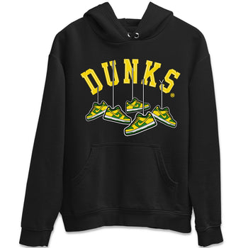 Dunk Reverse Brazil Sneaker Match Tees Hanging Sneakers Sneaker Tees Dunk Reverse Brazil Sneaker Release Tees Unisex Shirts