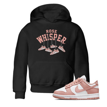 Dunks Low Rose Whisper shirt to match jordans Hanging Sneakers sneaker tees Dunk Rose Whisper SNRT Sneaker Release Tees Baby Toddler Black 1 T-Shirt