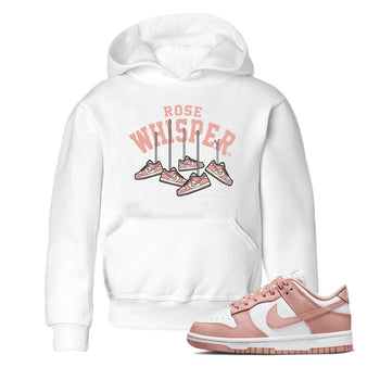 Dunks Low Rose Whisper shirt to match jordans Hanging Sneakers sneaker tees Dunk Rose Whisper SNRT Sneaker Release Tees Baby Toddler White 1 T-Shirt