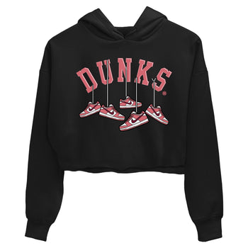 Dunks Valentines Day shirt to match jordans Hanging Sneakers sneaker tees Dunks Valentine's Day SNRT sneaker Release Tees Black 2 crop length shirt
