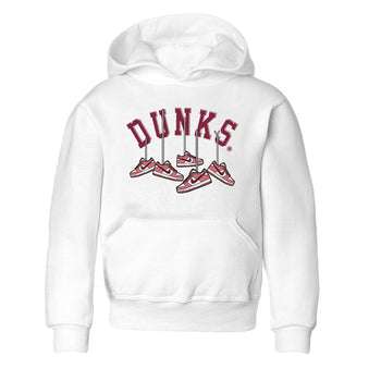Dunks Valentines Day shirt to match jordans Hanging Sneakers sneaker tees Dunks Valentine's Day SNRT sneaker release tees baby toddler White 2 cotton Shirt