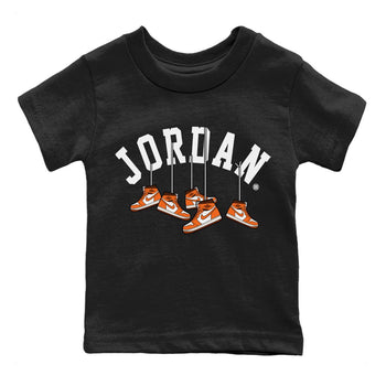 Jordan 1 Starfish Sneaker Match Tees Hanging Sneakers Sneaker Tees Jordan 1 Starfish Sneaker Release Tees Kids Shirts