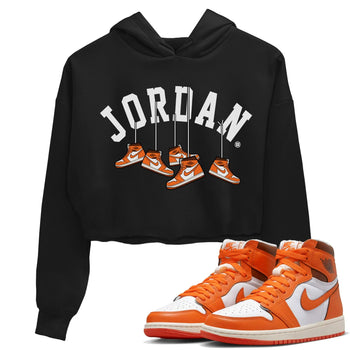 Jordan 1 Starfish Sneaker Match Tees Hanging Sneakers Sneaker Tees Jordan 1 Starfish Sneaker Release Tees Women's Shirts