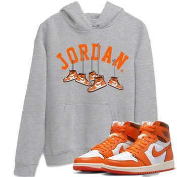 Jordan 1 Starfish Sneaker Match Tees Hanging Sneakers Sneaker Tees Jordan 1 Starfish Sneaker Release Tees Unisex Shirts