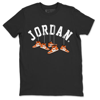 Jordan 1 Starfish Sneaker Match Tees Hanging Sneakers Sneaker Tees Jordan 1 Starfish Sneaker Release Tees Unisex Shirts
