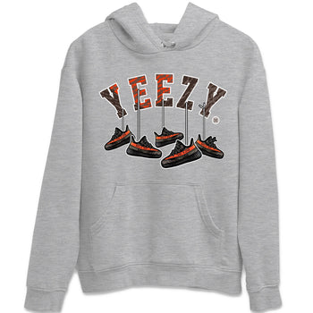 Yeezy 350 Carbon Beluga Sneaker Match Tees Hanging Sneakers Sneaker Tees Yeezy 350 Carbon Beluga Sneaker Release Tees Unisex Shirts