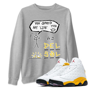 Jordan 13 Del Sol Sneaker Match Tees Hangman Sneaker Tees Jordan 13 Del Sol Sneaker Release Tees Unisex Shirts
