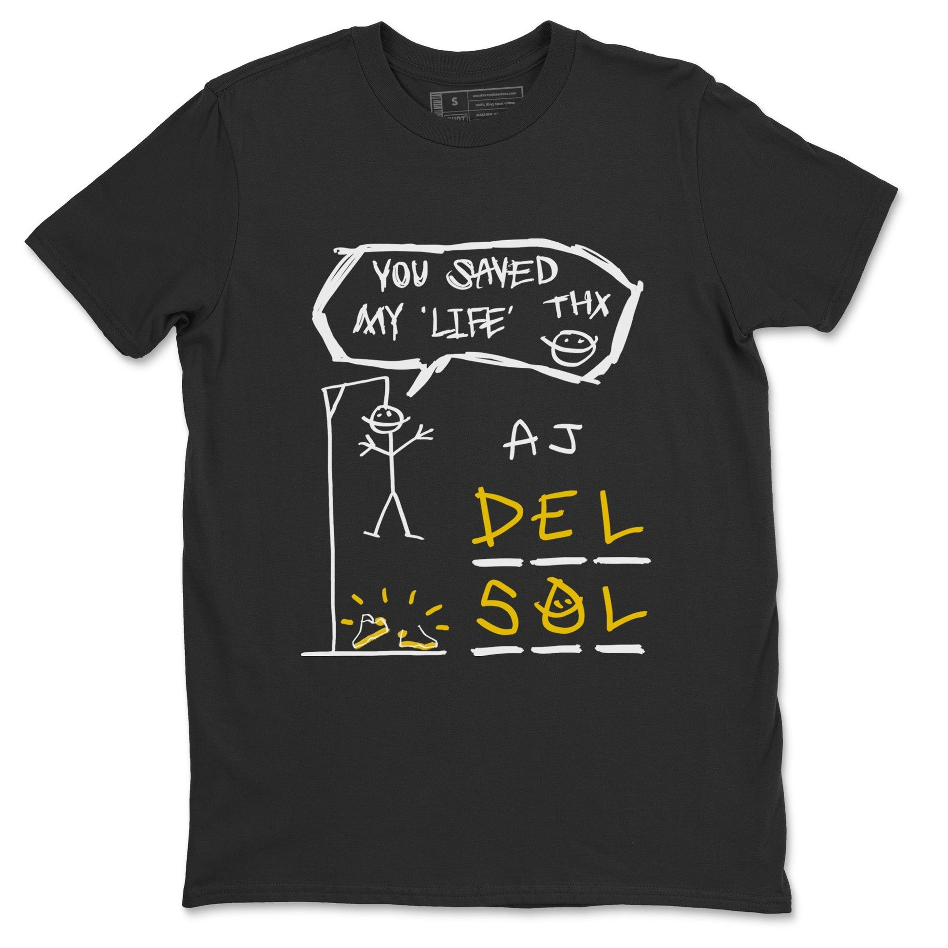Jordan 13 Del Sol Sneaker Match Tees Hangman Sneaker Tees Jordan 13 Del Sol Sneaker Release Tees Unisex Shirts