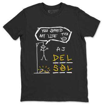 Jordan 13 Del Sol Sneaker Match Tees Hangman Sneaker Tees Jordan 13 Del Sol Sneaker Release Tees Unisex Shirts