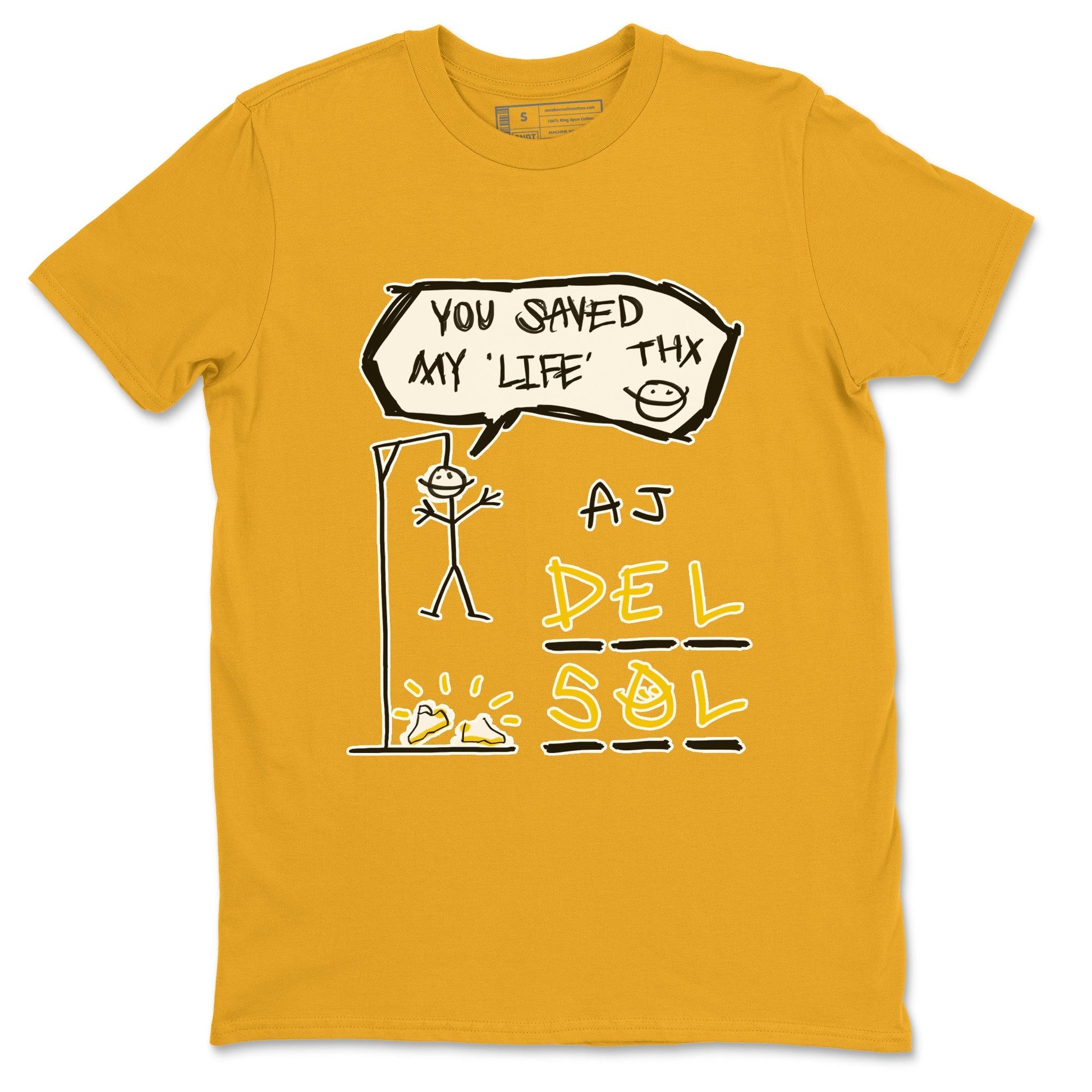 Jordan 13 Del Sol Sneaker Match Tees Hangman Sneaker Tees Jordan 13 Del Sol Sneaker Release Tees Unisex Shirts