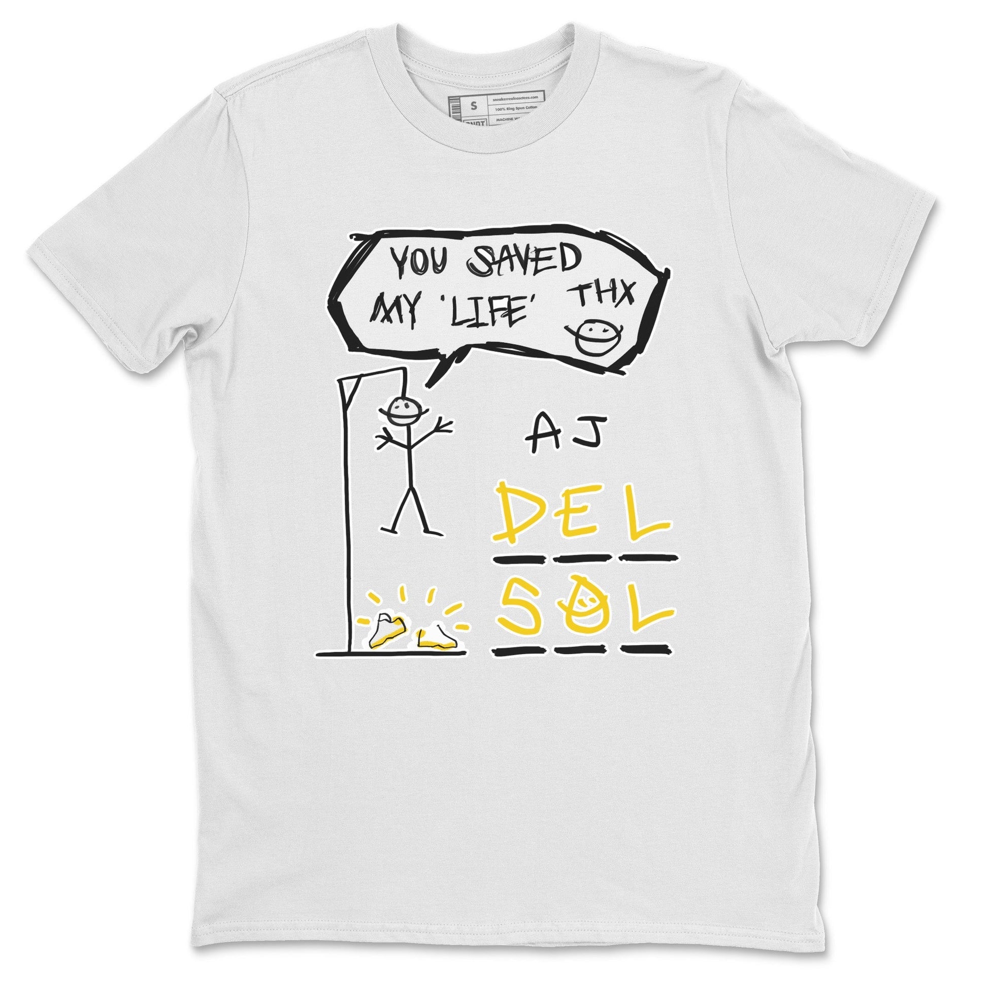 Jordan 13 Del Sol Sneaker Match Tees Hangman Sneaker Tees Jordan 13 Del Sol Sneaker Release Tees Unisex Shirts