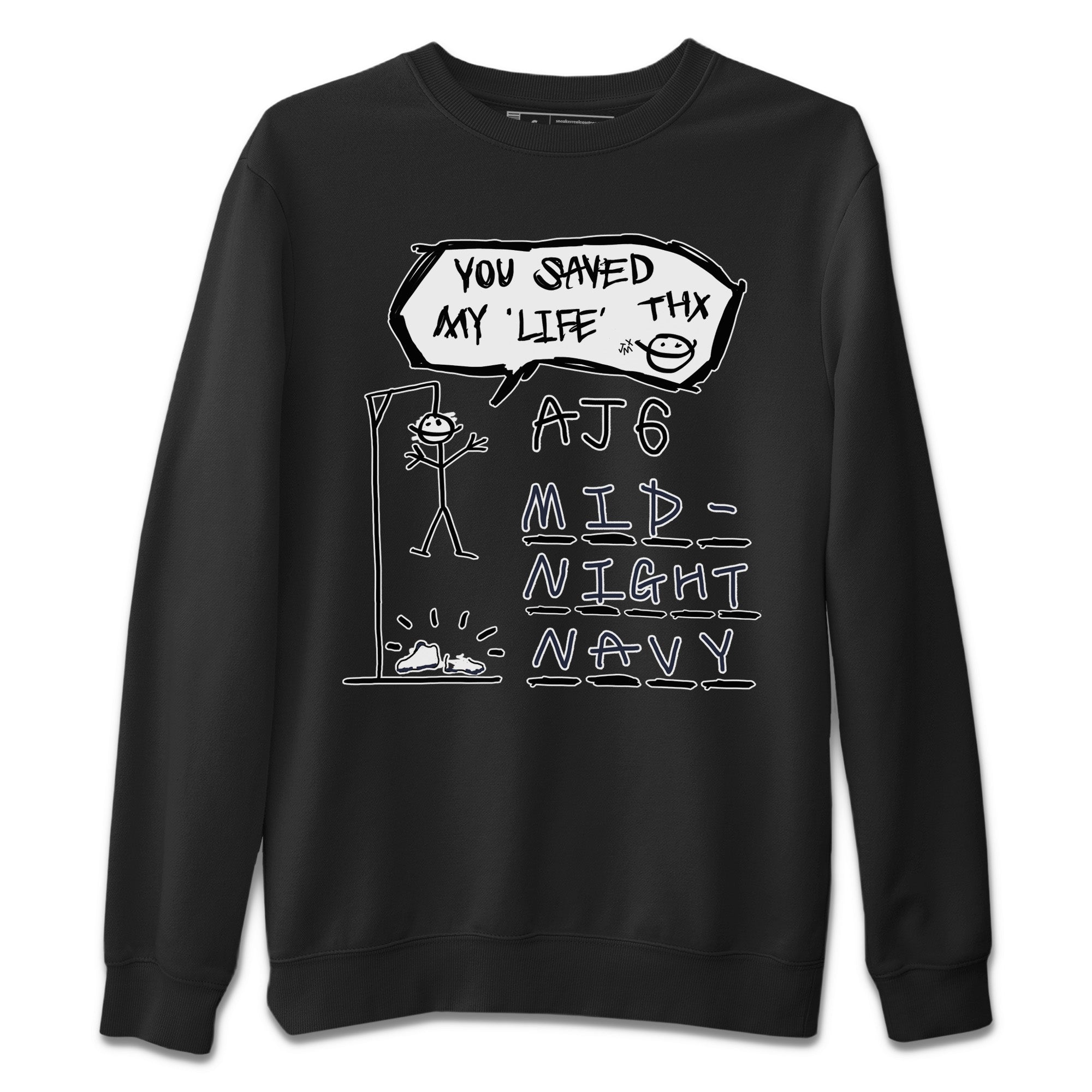 Jordan 6 Midnight Navy Sneaker Match Tees Hangman Sneaker Tees Jordan 6 Midnight Navy Sneaker Release Tees Unisex Shirts