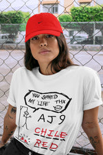 Jordan 9 Chile Red Sneaker Match Tees Hangman Sneaker Tees Jordan 9 Chile Red Sneaker Release Tees Unisex Shirts