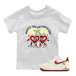Air Force 1 Valentines Day Sneaker Match Tees Happy Valentines Day Sneaker Tees Air Force 1 Valentines Day Sneaker Release Tees Kids Shirts