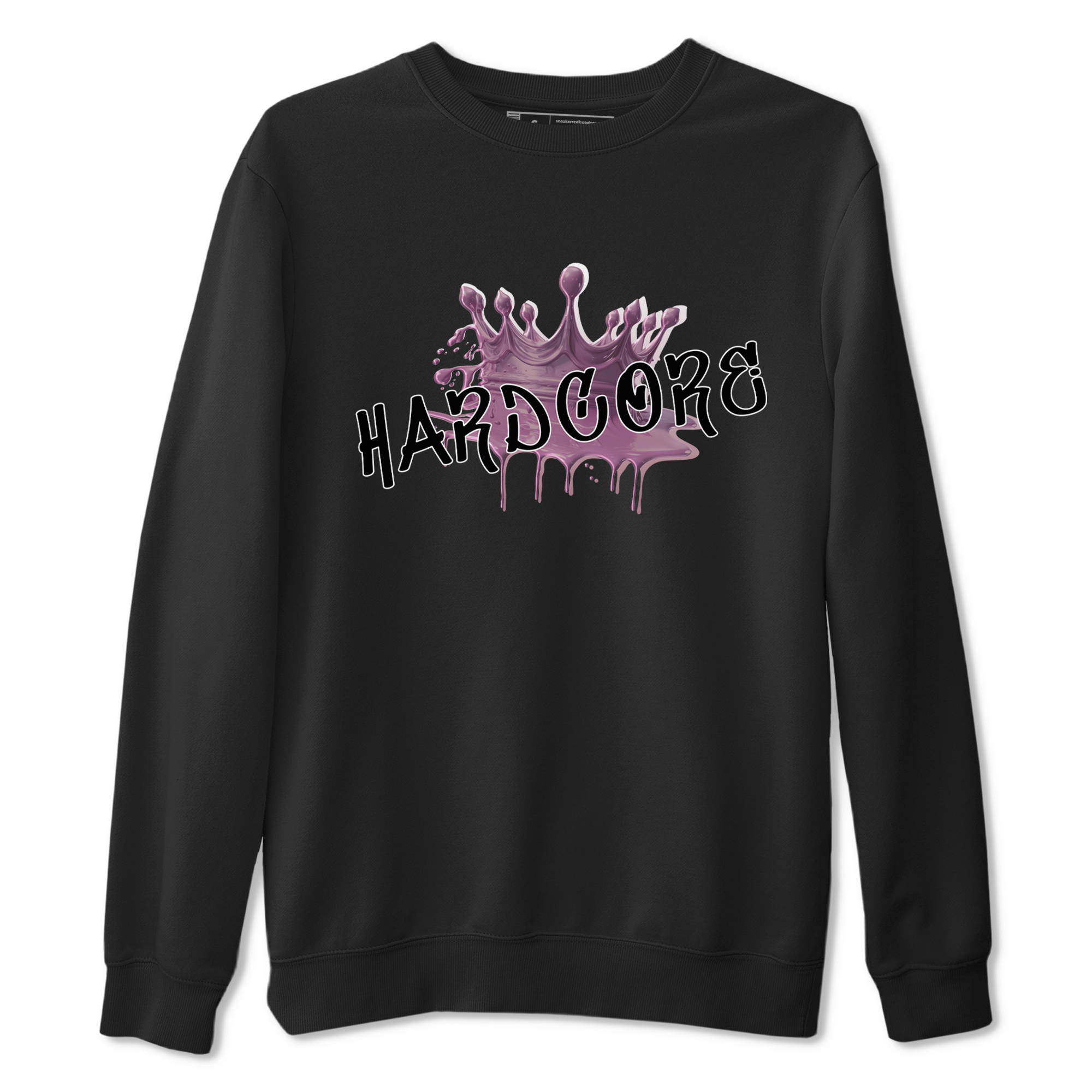 Air Jordan 1 Mauve shirt to match jordans Hardcore sneaker tees AJ1 Mauve SNRT Sneaker Tees Sneaker Matching Clothing Brand Unisex Sneaker Tee Black 2 T-Shirt