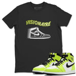 Jordan 1 Visionaire Sneaker Match Tees Hazy Sneaker Tees Jordan 1 Visionaire Sneaker Release Tees Unisex Shirts