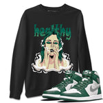 Jordan 1 Gorge Green Sneaker Match Tees Healthy Sneaker Tees Jordan 1 Gorge Green Sneaker Release Tees Unisex Shirts