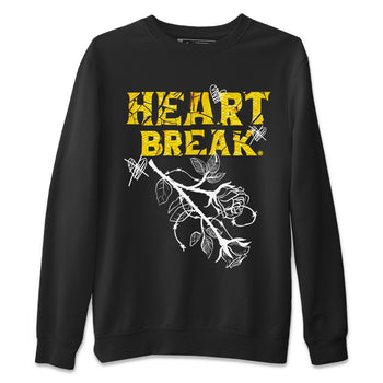 Air Jordan 11 Yellow Python Sneaker Match Tees Heart Break Sneaker Tees Snakeskin 11s Sneaker Tees Unisex Shirts Black 2