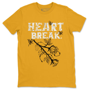 Air Jordan 11 Yellow Python Sneaker Match Tees Heart Break Sneaker Tees Snakeskin 11s Sneaker Tees Unisex Shirts Gold 2