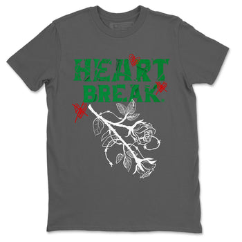 Air Jordan 3 Lucky Green Sneaker Match Tees Heart Break Sneaker Tees 3s Lucky Green Tees Unisex Shirts Cool Grey 2