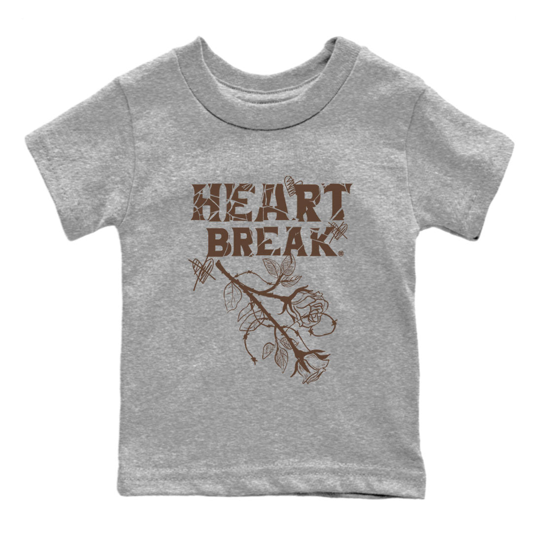 Dunk Low WMNS Cacao Wow sneaker shirt to match jordans Heart Break sneaker tees Dunk Cacao Wow SNRT Sneaker Release Tees Baby Toddler Heather Grey 2 T-Shirt