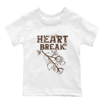 Dunk Low WMNS Cacao Wow sneaker shirt to match jordans Heart Break sneaker tees Dunk Cacao Wow SNRT Sneaker Release Tees Baby Toddler White 2 T-Shirt