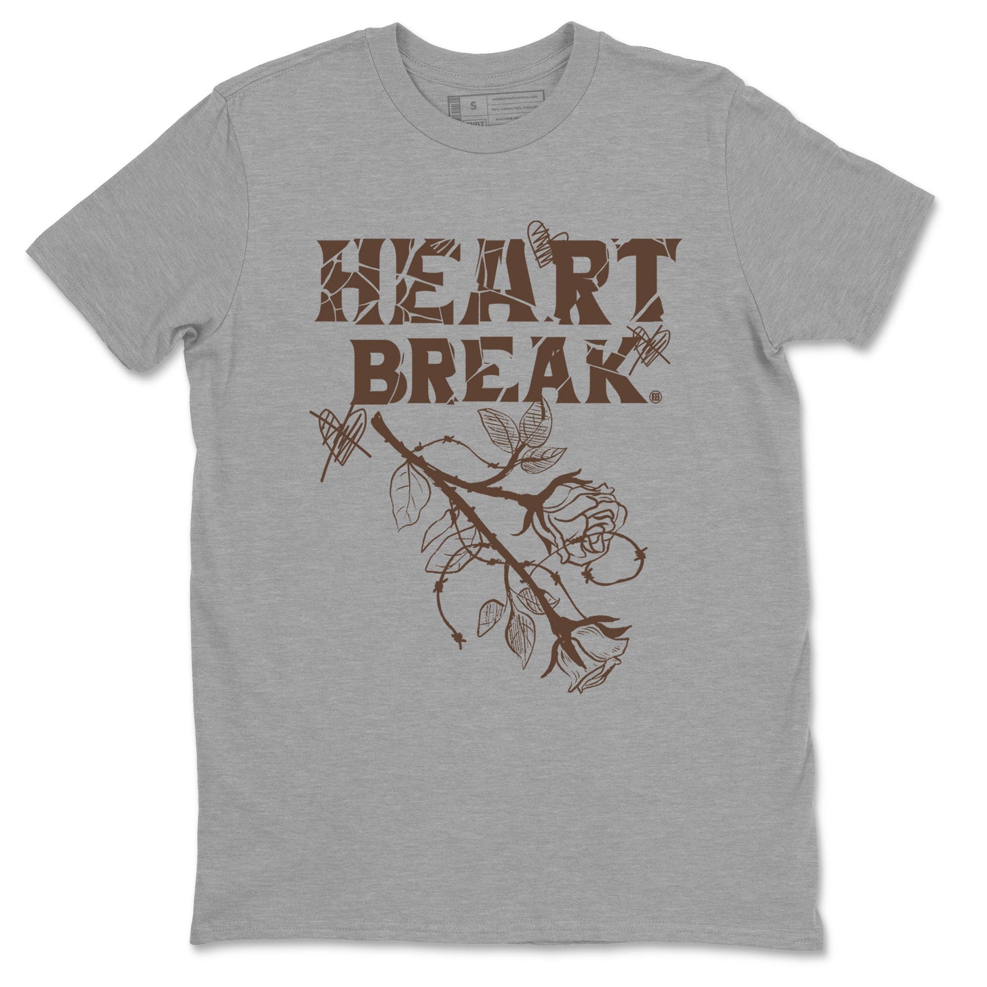 Dunk Low WMNS Cacao Wow sneaker shirt to match jordans Heart Break sneaker tees Dunk Cacao Wow SNRT Sneaker Tees Crew Neck Unisex Cotton Sneaker T-Shirt Heather Grey 2 T-Shirt