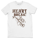 Dunk Low WMNS Cacao Wow sneaker shirt to match jordans Heart Break sneaker tees Dunk Cacao Wow SNRT Sneaker Tees Crew Neck Unisex Cotton Sneaker T-Shirt White 2 T-Shirt