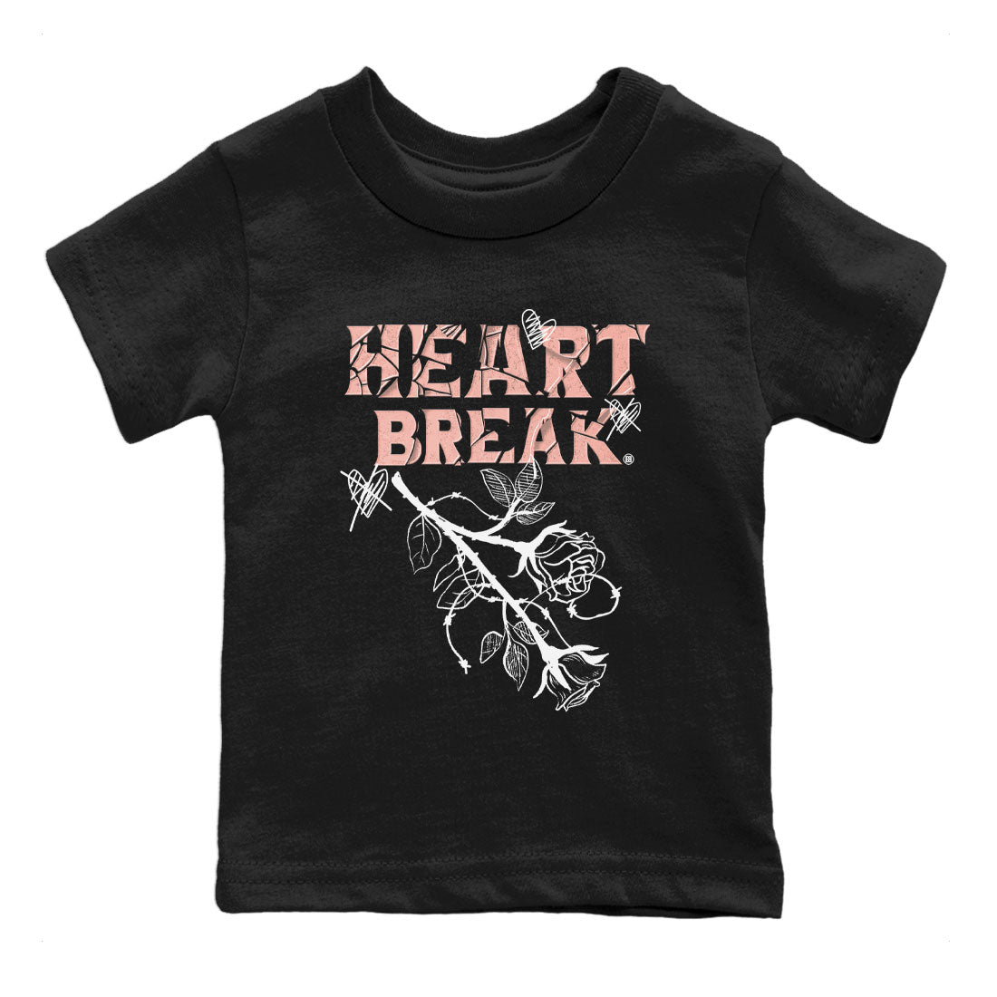 Dunk Low WMNS Rose Whisper shirt to match jordans Heart Break sneaker tees Dunk Rose Whisper SNRT Sneaker Release Tees Baby Toddler Kids Black 2 T-Shirt