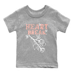 Dunk Low WMNS Rose Whisper shirt to match jordans Heart Break sneaker tees Dunk Rose Whisper SNRT Sneaker Release Tees Baby Toddler Kids Heather Grey 2 T-Shirt
