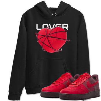 Air Force 1 Layers of Love shirt to match jordans Heart Lover sneaker tees af1 Layers of Love SNRT Sneaker Release Tees unisex cotton Black 1 crew neck shirt
